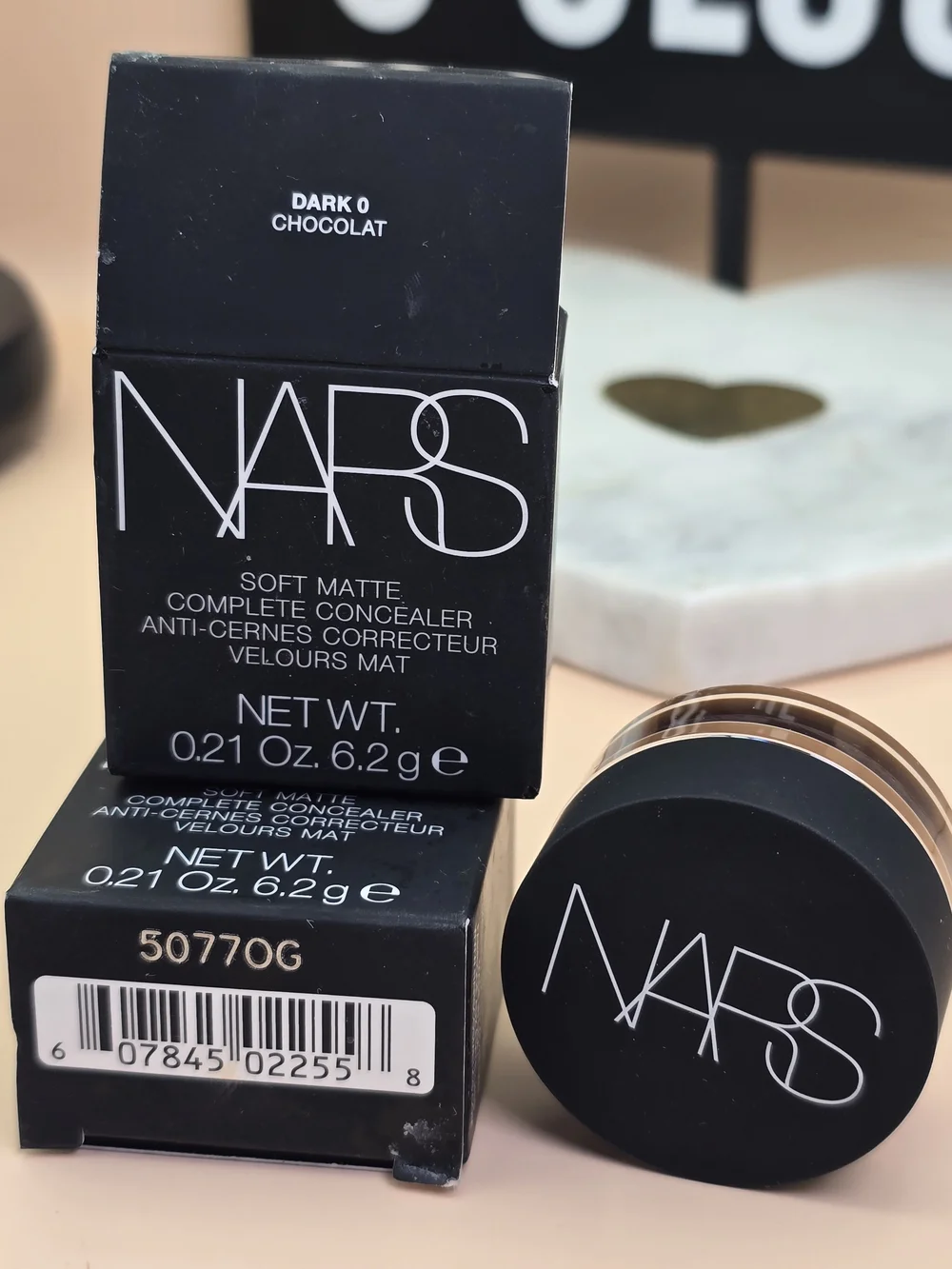 NARS Soft Matte Complete Concealer - Dark 0 Chocolat